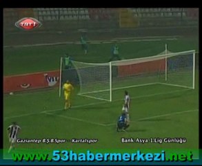 Gaziantep Büyükşehir Belediyespor : 0 - Kartalspor: 0