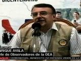 Baja participación electoral paraguaya está dentro del promedio histórico de ese país
