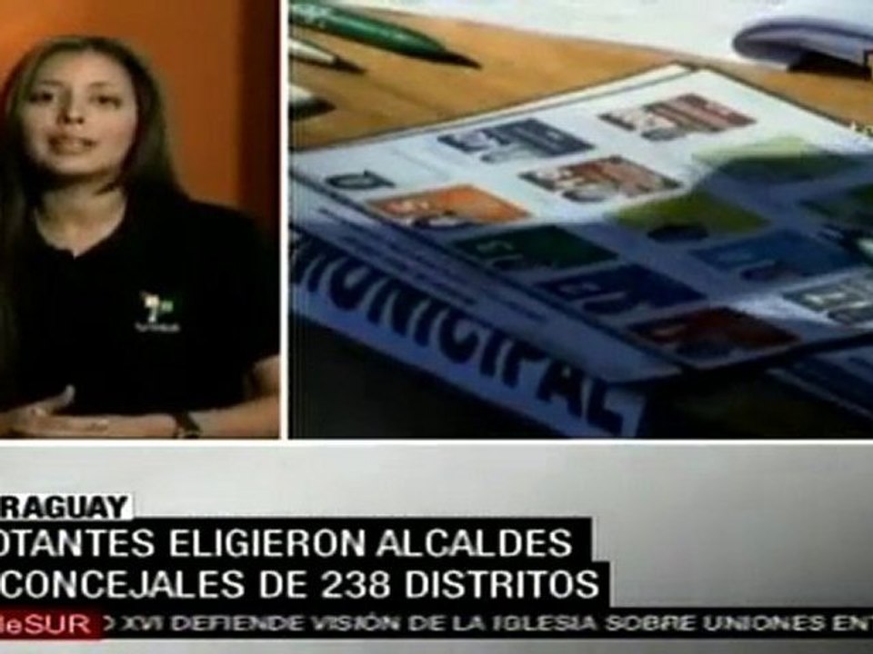 Más de 55% de abstención en Elecciones Municipales de Paraguay
