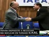 Irán dispuesto a negociar en torno a su Programa Nuclear