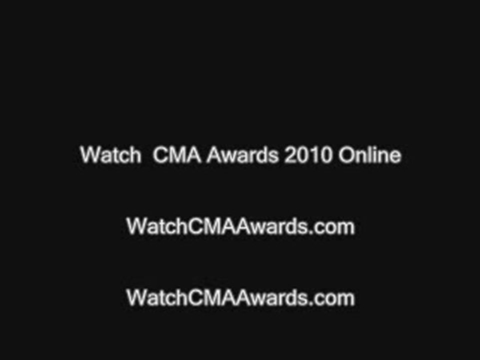 watch the 44th Anual CMA Awards 2010 online