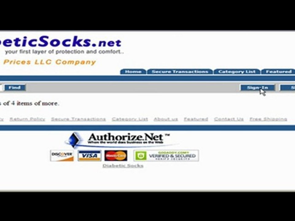 Diabetic socks