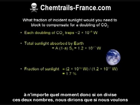 Géoingénierie - Ken Caldeira 1/3