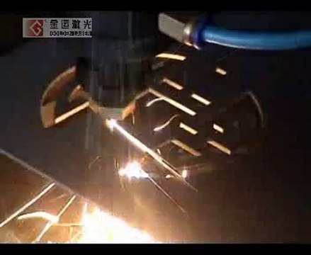 CNC Metal Laser Cutting Machine With 2mm Metal Cut Demo