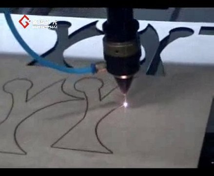 CNC Laser Cutting Machine For 6mm Composite Sheet Demo