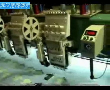 10-head Laser Embroidery machine Working Demo