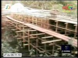 La construction d’un pont sur la rivière Ndzakou