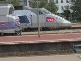 Quelques trains en Rhône Alpes : à Belleville & à Lyon