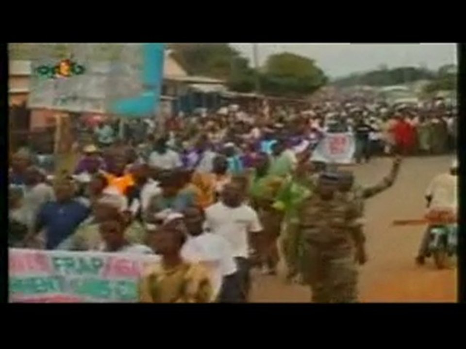Bénin : Marche à Glazoué pour la Lépi