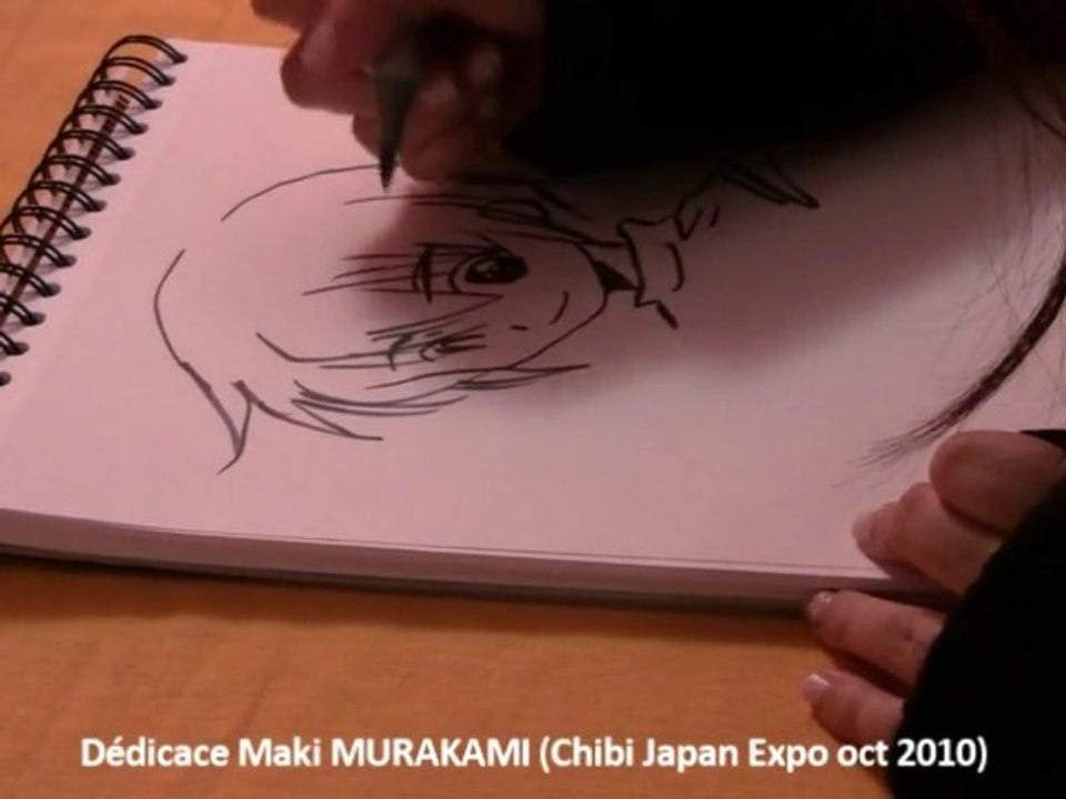 Dédicace Maki MURAKAMI (Chibi Japan Expo oct 2010)