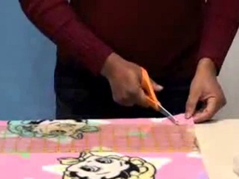 How To Make A No-Sew Fleece Tie Pillow