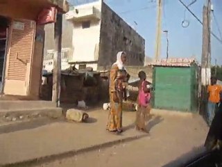 Les rues de Grand-Yoff, faubourg de Dakar.