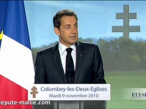 Nicolas Sarkozy : 40 ans après, hommage au Général De Gaulle