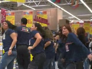 Flashmob Castorama Plan de Campagne le 6 Novembre 2010