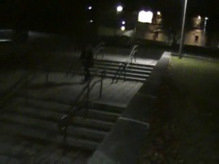 riding down stairs lol