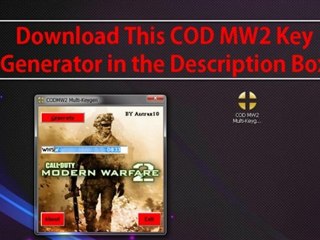 Call of Duty Modern Warfare 2 Keygen