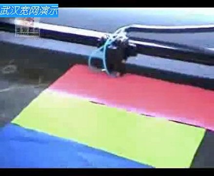 Dual-core System Laser Cutting Machine Working Demo