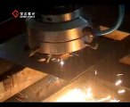 CNC Metal Laser Cutting Machine With 1mm Cabon Steel Demo