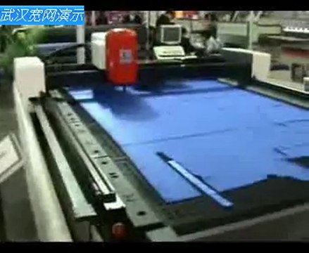 CNC Large Area CO2 Laser Cutting Machine demo