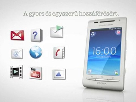 Sony Ericsson Xperia X8 bemutató