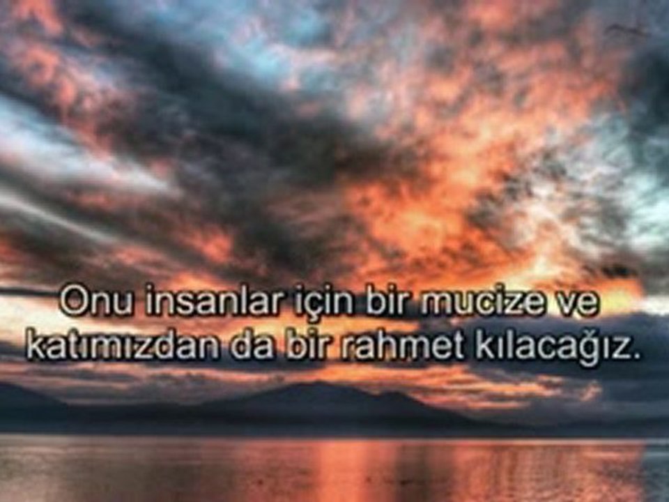 Ağlatan Meryem Suresi - Kuran ancak bu kadar güzel okunur