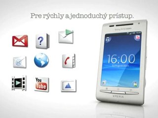 Sony Ericsson Xperia X8 ukážka