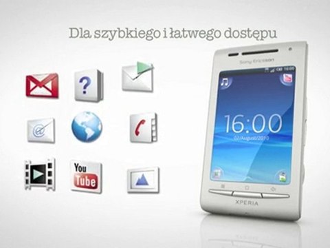 Przedstawienie telefonu Sony Ericsson Xperia X8