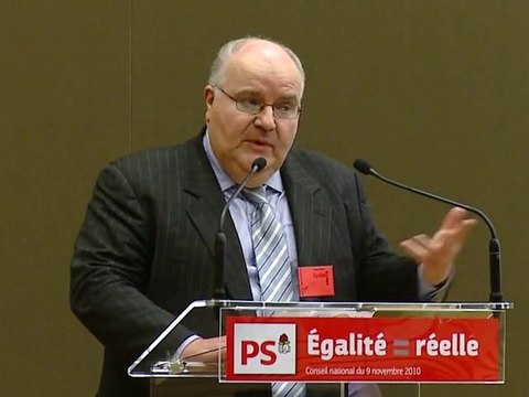 Alain Bergounioux au conseil national égalité réelle