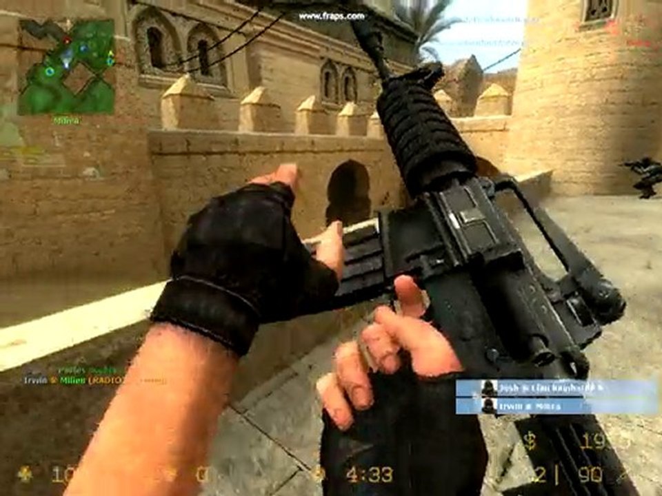 Kelvha contre des bots: facile