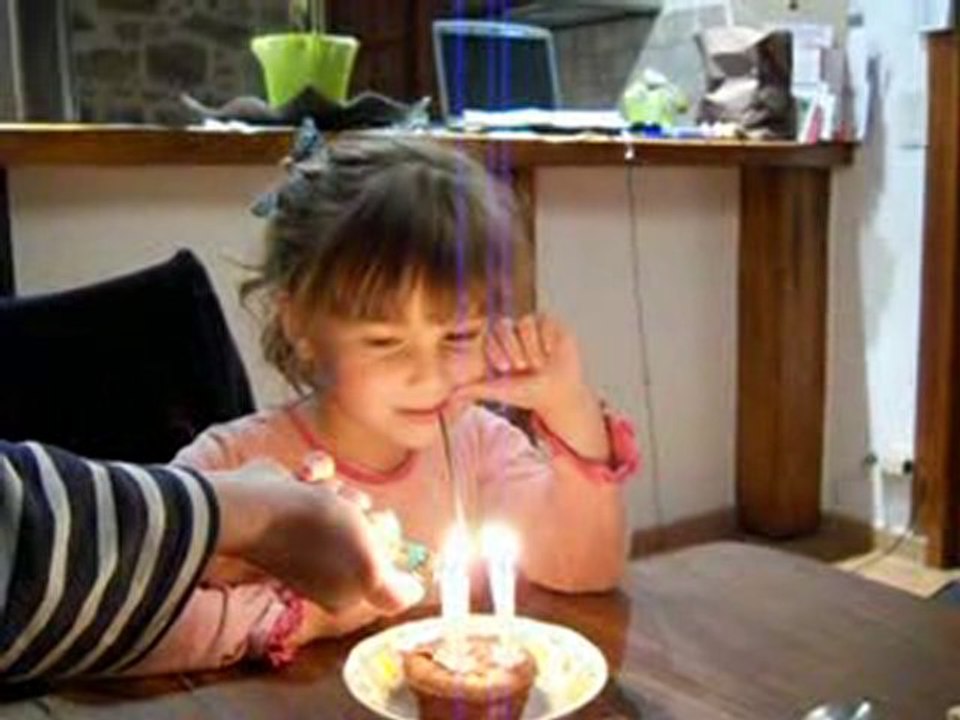 8 novembre 2010 : Laura souffle ses 5 bougies