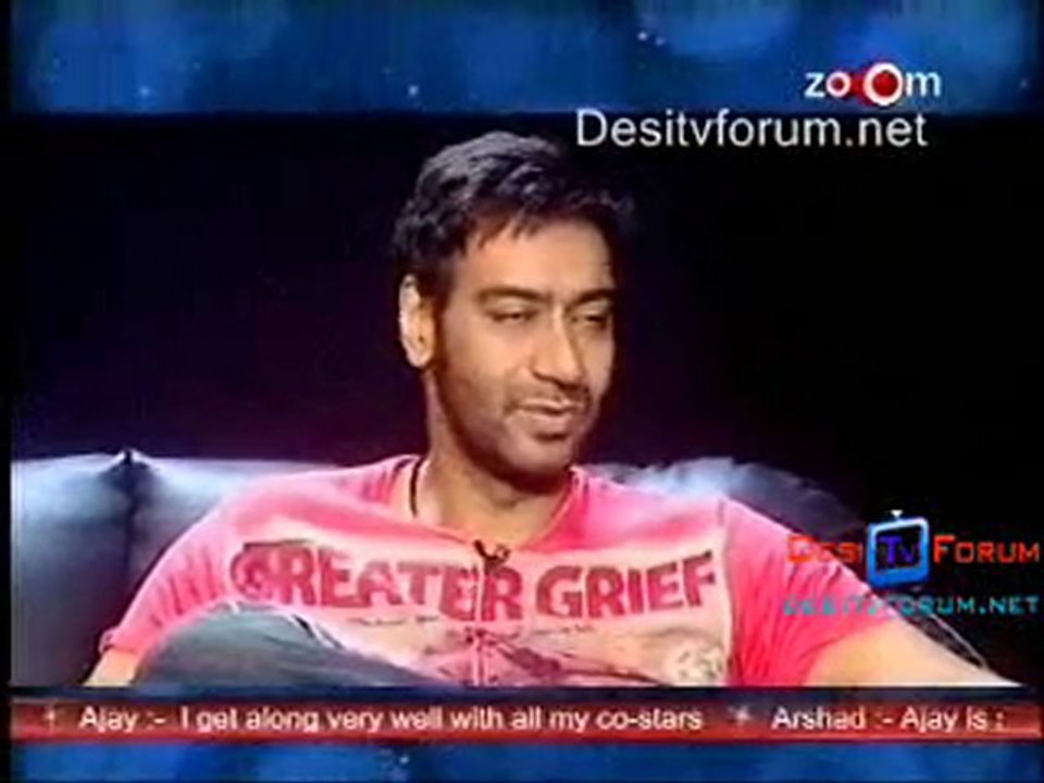 Encounters With Ajay Devgn & Arshad - 10th November 2010 pt1