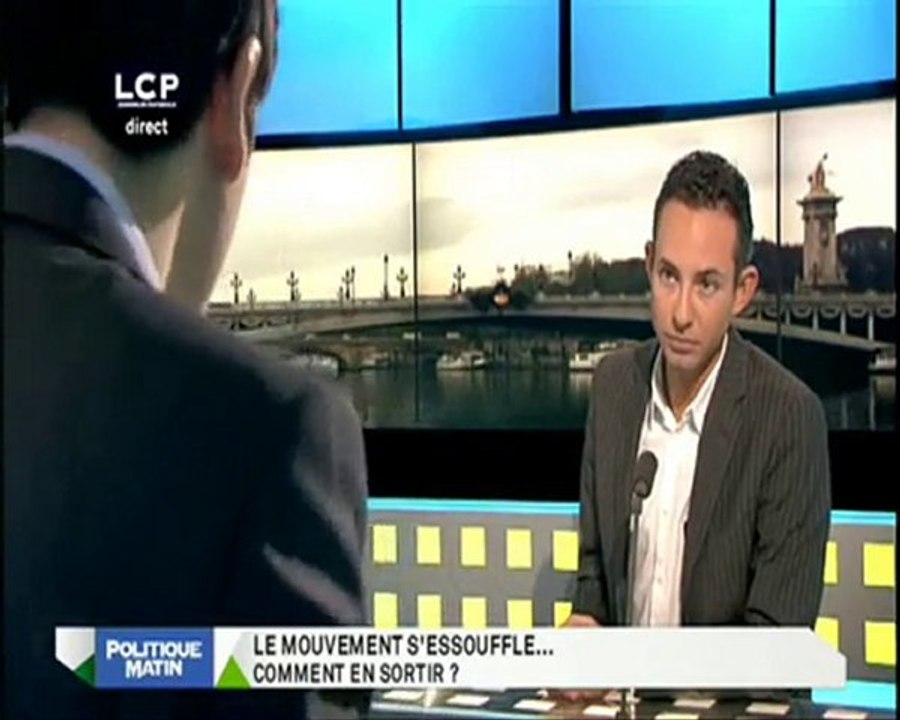 Ian Brossat s'oppose à Benjamin Lancar (Jeunes UMP) sur LCP