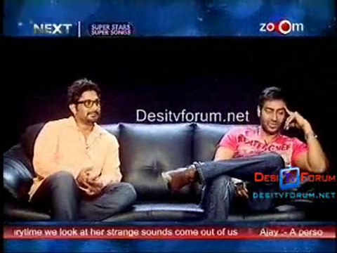 Encounters With Ajay Devgn & Arshad - 10th November 2010 pt3