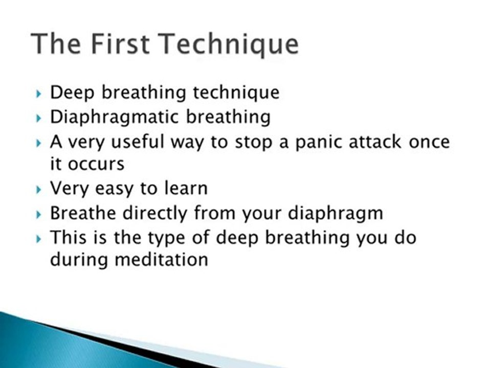 The Best Panic Relief Tips Out There