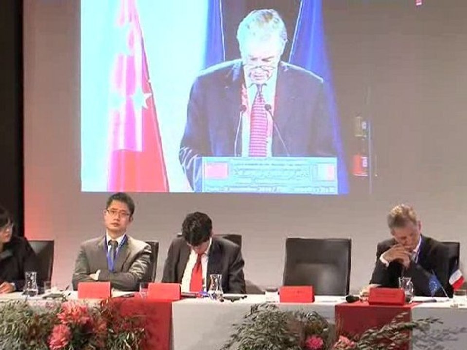 Séminaire des investisseurs franco-chinois - Medef, 05/11/10