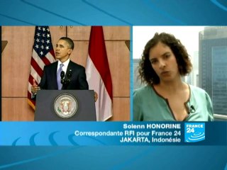 À l'université d'Indonésie, Barack Obama prêche la tolérance
