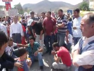 Malatya Kozluca Yol Trafiğe Kapatıldı.