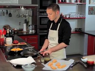 Foie gras poele aux pommes