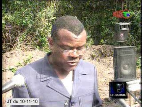 Cuvette : lancement des travaux d’aménagement de la route