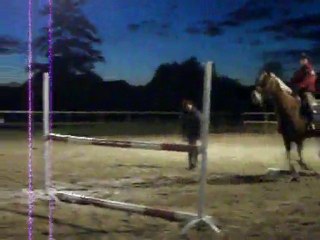 Manon et Ipso Facto en saut .