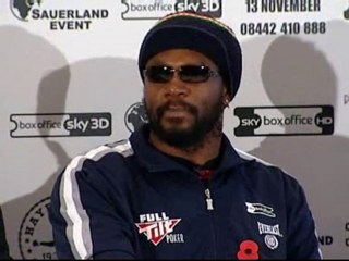 Haye and Harrison talk tough ahead of title fight