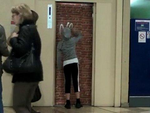 Ascenseur Eternal Elevator...muré !