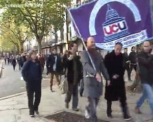 Students and Lecturers protest 10 Nov 2010 | ULU Feeder