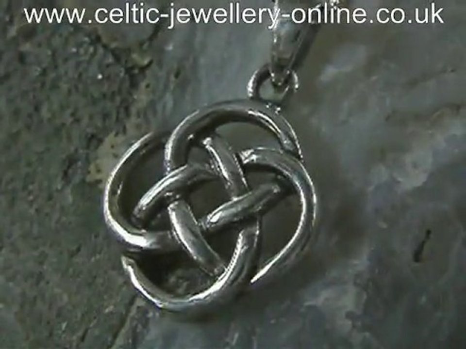 Celtic silver necklace DSG229