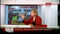 LE 22H,Marie Georges Buffet, ancienne Ministre, députée PCF de Seine-Saint-Denis