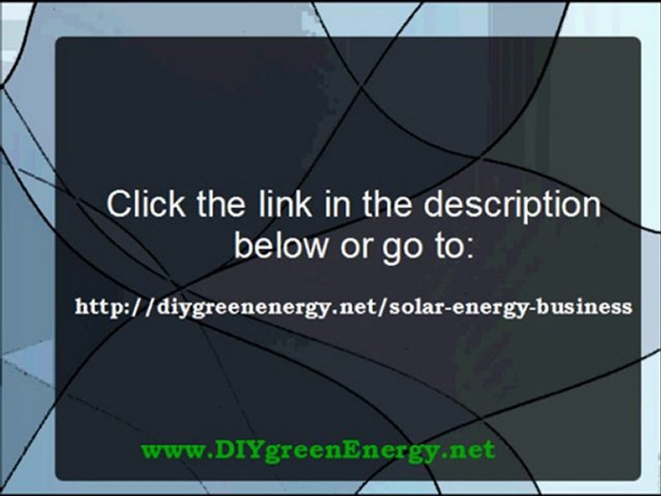 How to start a successful Solar Energy Business