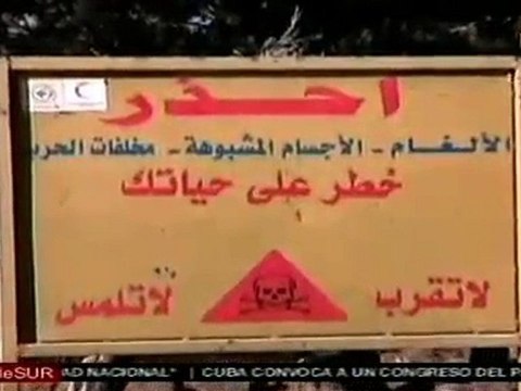 Sirios víctimas de minas antipersonas que Israel dejó en el Golán