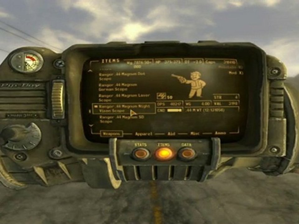 Fallout: New Vegas 44 Magnum Scope
