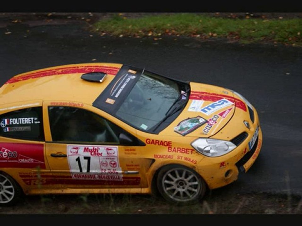 RALLYE DE BEUZEUVILLE 2010 ES5 LES MONTS CHEVALIERS 1 PARTIE