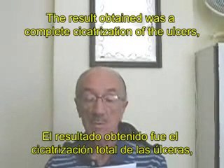 Jose Luiz Dutra curado de Crohn con la Auto-hemoterapia